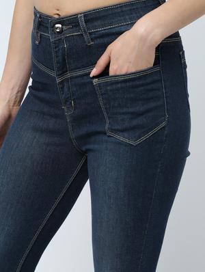 high rise stone washed jeans - 16289706 - Standard Image - 5