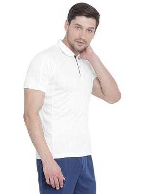 white polyester raglan t-shirt - 16289761 - Standard Image - 2