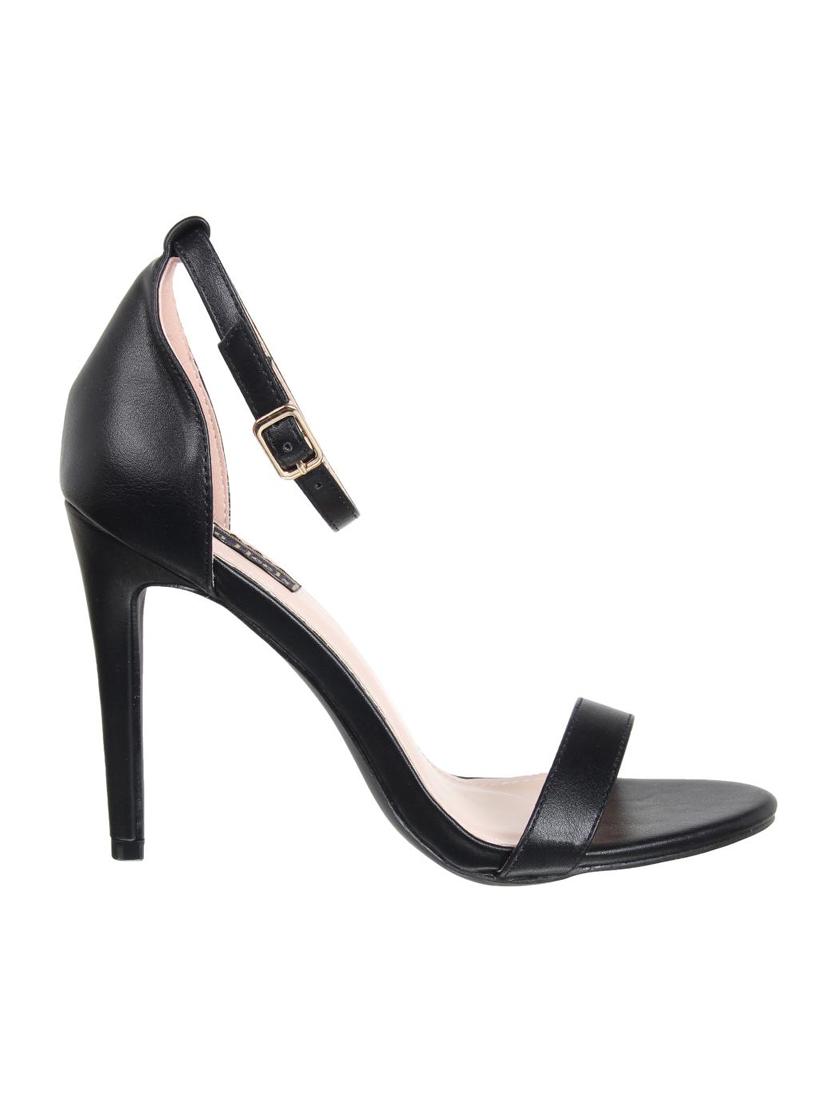 black ankle strap sandals - 16290323 - Zoom Image - 2