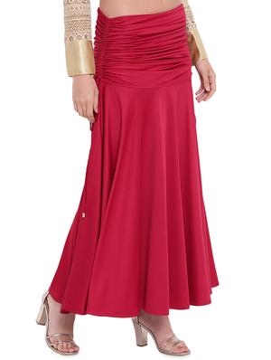 ruched detail drawstring skirt - 16291639 - Standard Image - 2
