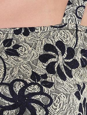 flute sleeved floral peplum top - 16291690 - Standard Image - 5