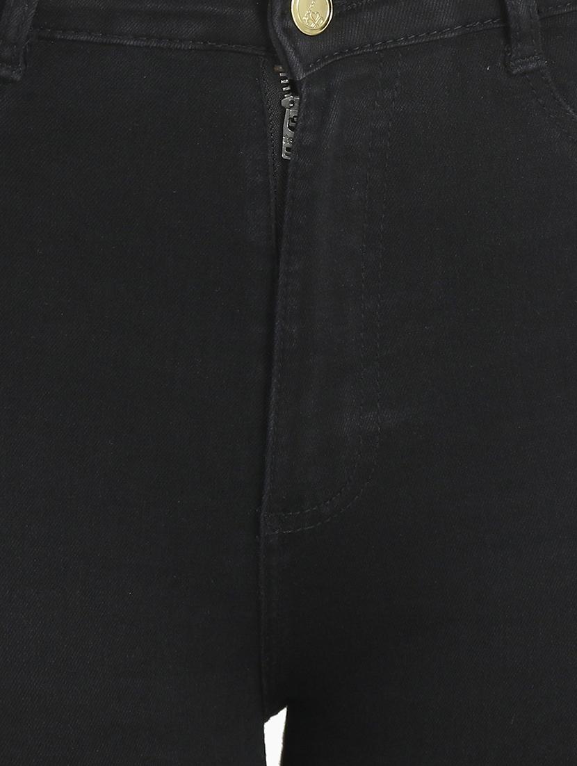 knee slit cropped jeans - 16293224 - Zoom Image - 5