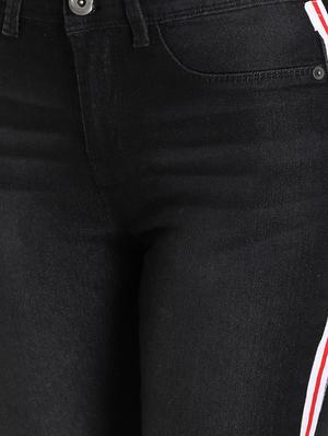 side tapped stone wash jeans - 16293243 - Standard Image - 5