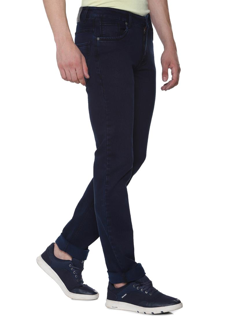 navy blue plain jeans - 16293545 - Zoom Image - 2