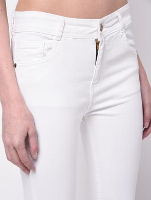 frayed hem skinny fit jeans - 16293599 - Standard Image - 5