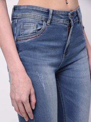 stone washed solid jeans - 16293611 - Standard Image - 5