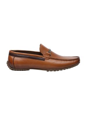 tan leather slip on loafers - 16293627 - Standard Image - 2
