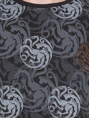 black all over print sweatshirt - 16294042 - Standard Image - 5