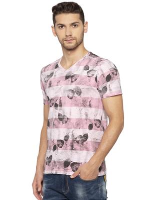pink all over print tshirt - 16294075 - Standard Image - 2