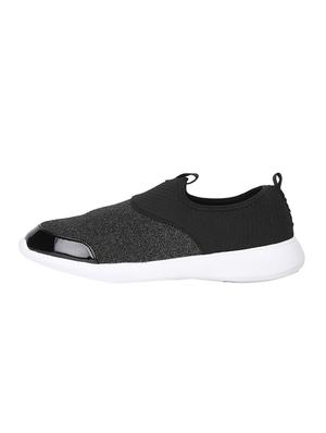 black slip on casual shoes - 16294408 - Standard Image - 2