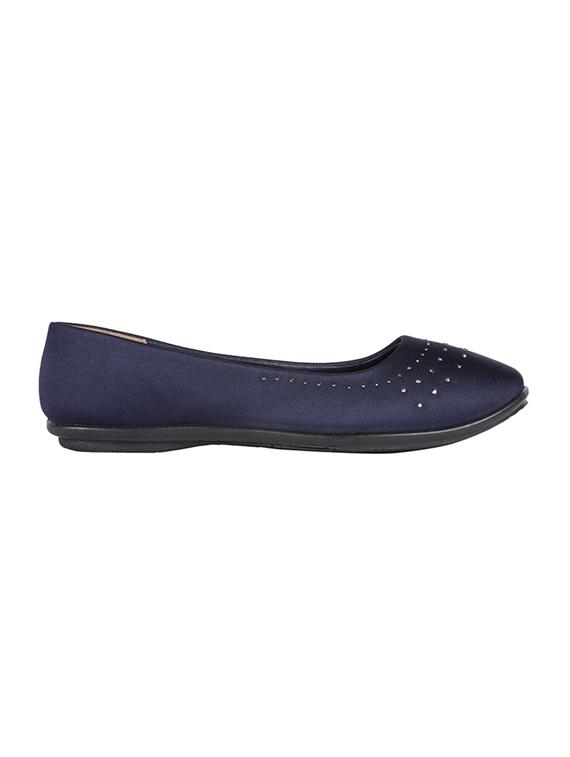 blue slip on ballerinas - 16294441 - Zoom Image - 2