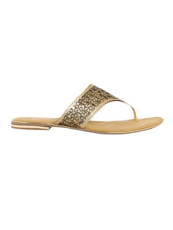 gold toe separator sandals - 16294504 - Zoom Image - 2