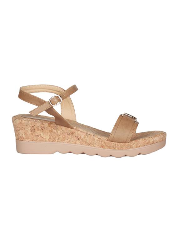 brown back strap wedges - 16294537 - Zoom Image - 2