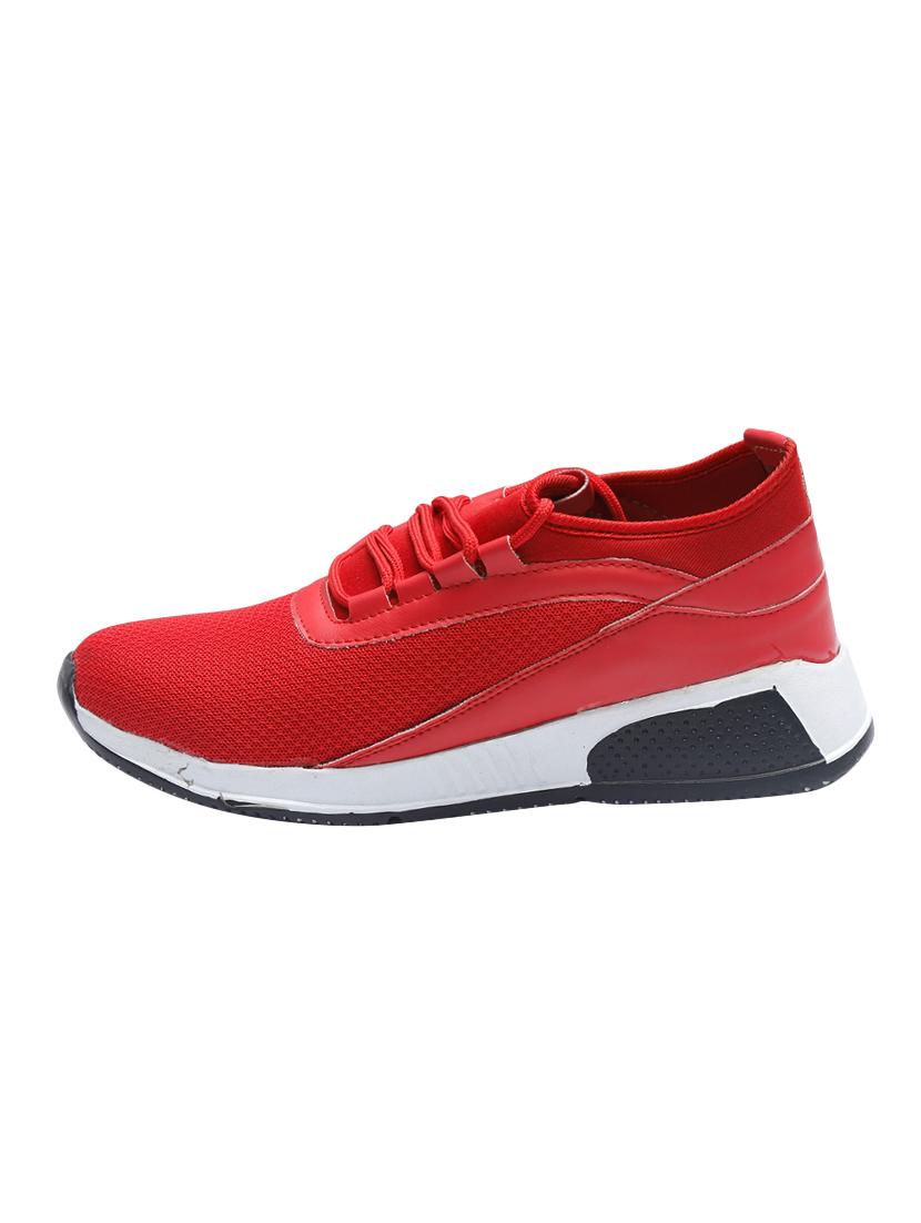 red mesh sport shoes - 16295161 - Zoom Image - 2