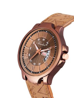 Time Quartz Round dial analog watch (TMGXBRW868-2) - 16298605 - Standard Image - 2