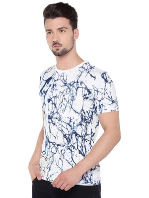 blue all over print t-shirt - 16299053 - Standard Image - 2