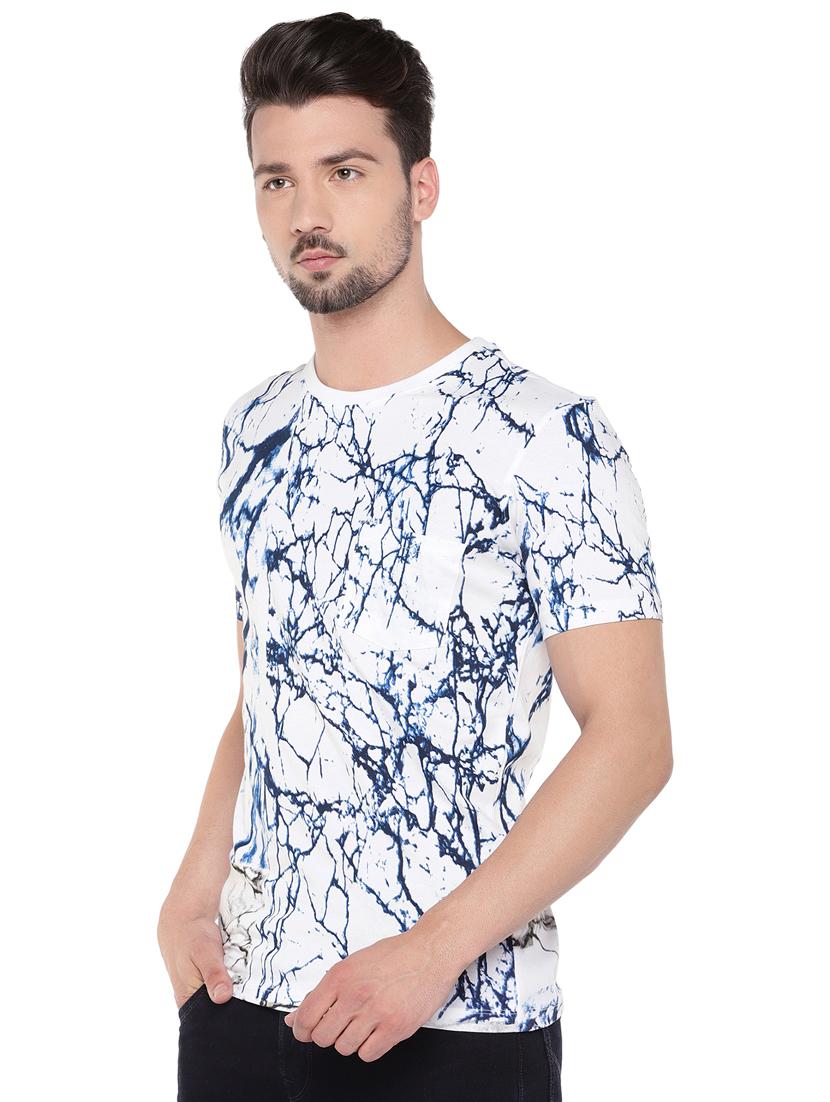 blue all over print t-shirt - 16299053 - Zoom Image - 2
