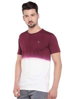 white regular fit tie & dye t-shirt - 16299095 - Standard Image - 2
