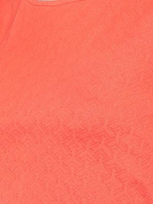cut out detail peplum top - 16299260 - Standard Image - 5