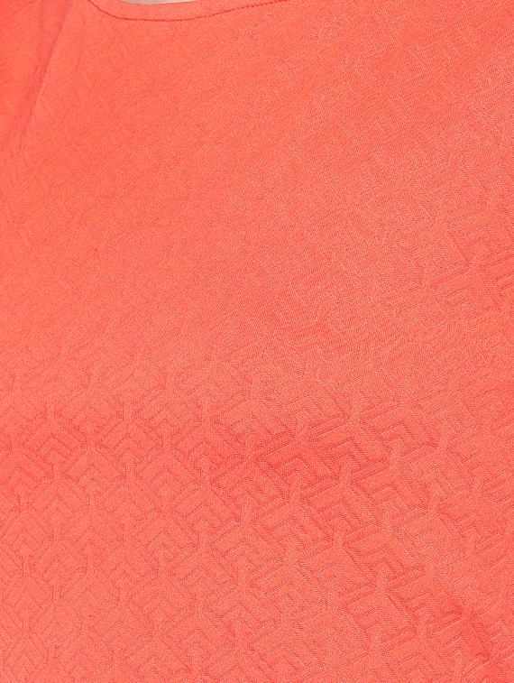 cut out detail peplum top - 16299260 - Zoom Image - 5