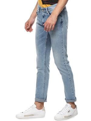 blue light washed jeans - 16300204 - Standard Image - 2