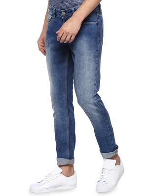 blue heavy washed jeans - 16300207 - Standard Image - 2
