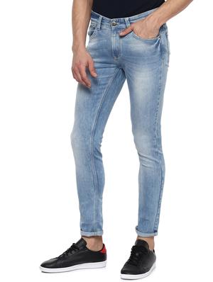 blue light washed jeans - 16300208 - Standard Image - 2
