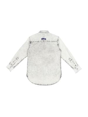 curve hem pocket patched shirt - 16300671 - Standard Image - 2