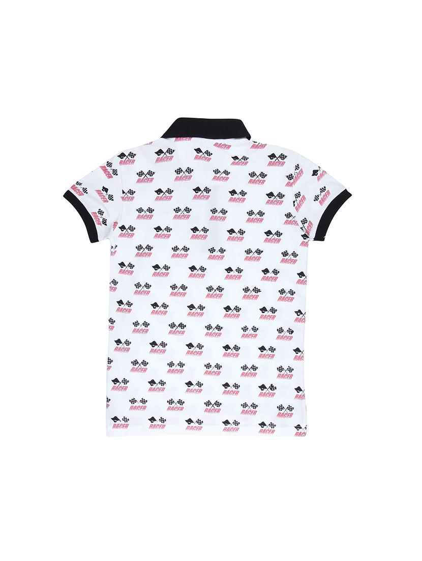 polo neck quirky print t-shirt - 16300757 - Zoom Image - 2