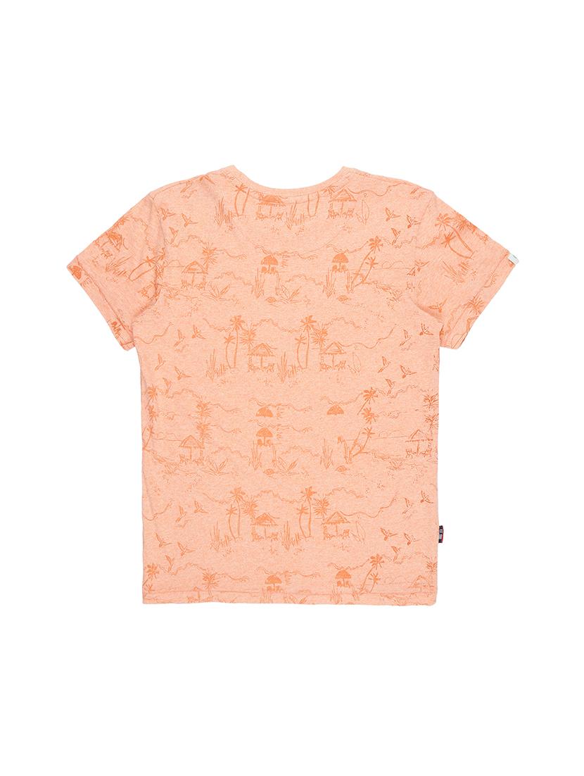 pink cotton printed t-shirt - 16300764 - Zoom Image - 2