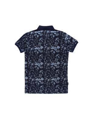 polo neck quirky print t-shirt - 16300773 - Standard Image - 2
