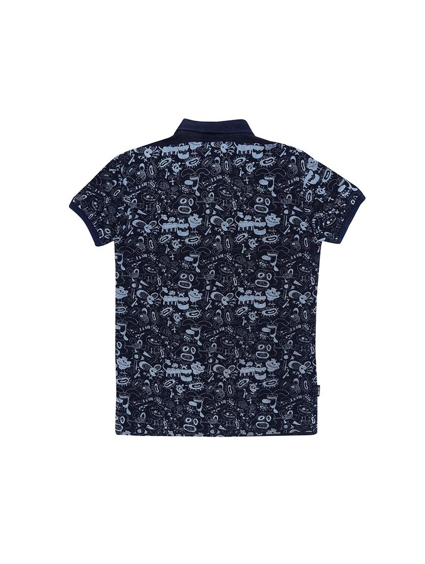 polo neck quirky print t-shirt - 16300773 - Zoom Image - 2