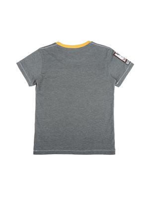 grey cotton blend camouflage t-shirt - 16300851 - Standard Image - 2