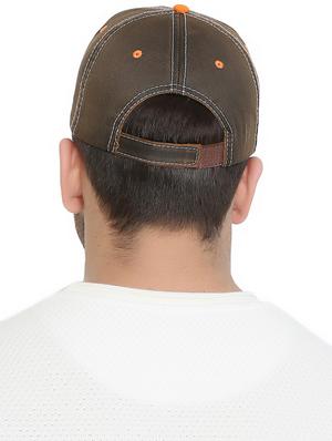 brown cotton cap - 16301445 - Standard Image - 2