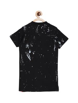 henley neck graphic t-shirt - 16301531 - Standard Image - 2