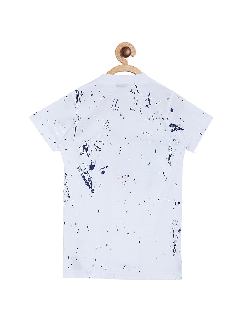 henley neck graphic t-shirt - 16301533 - Zoom Image - 2