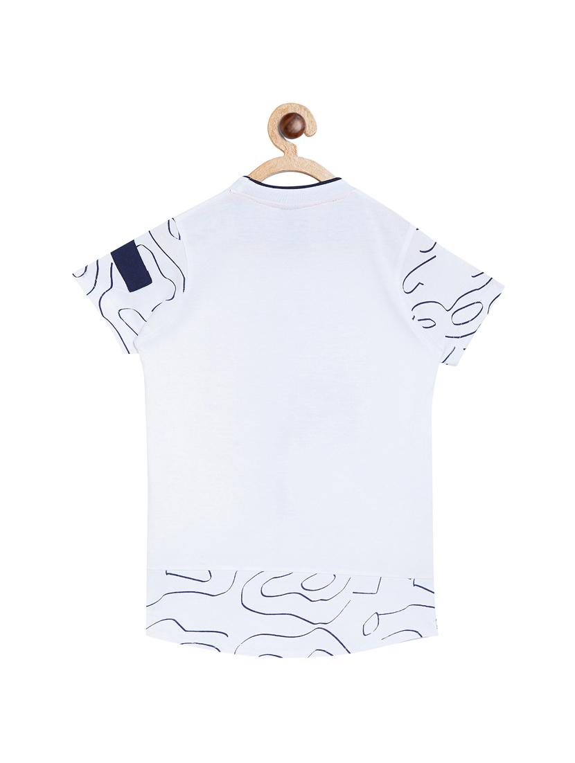 round neck graphic t-shirt - 16301535 - Zoom Image - 2