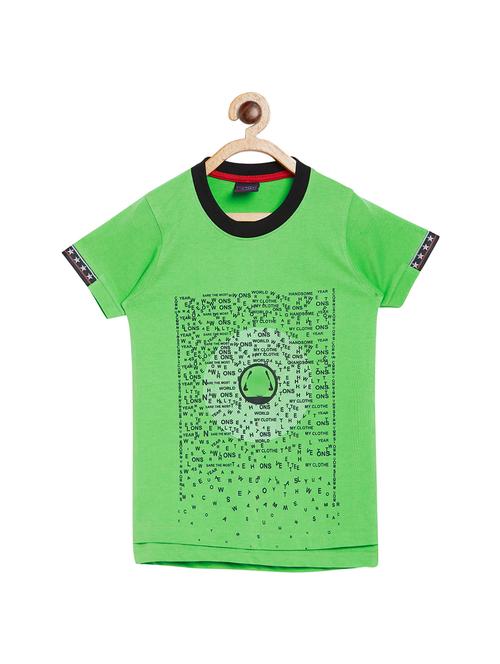 round neck graphic t-shirt - 16301538 - Standard Image - 1