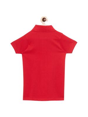 red cotton t-shirt - 16301541 - Standard Image - 2