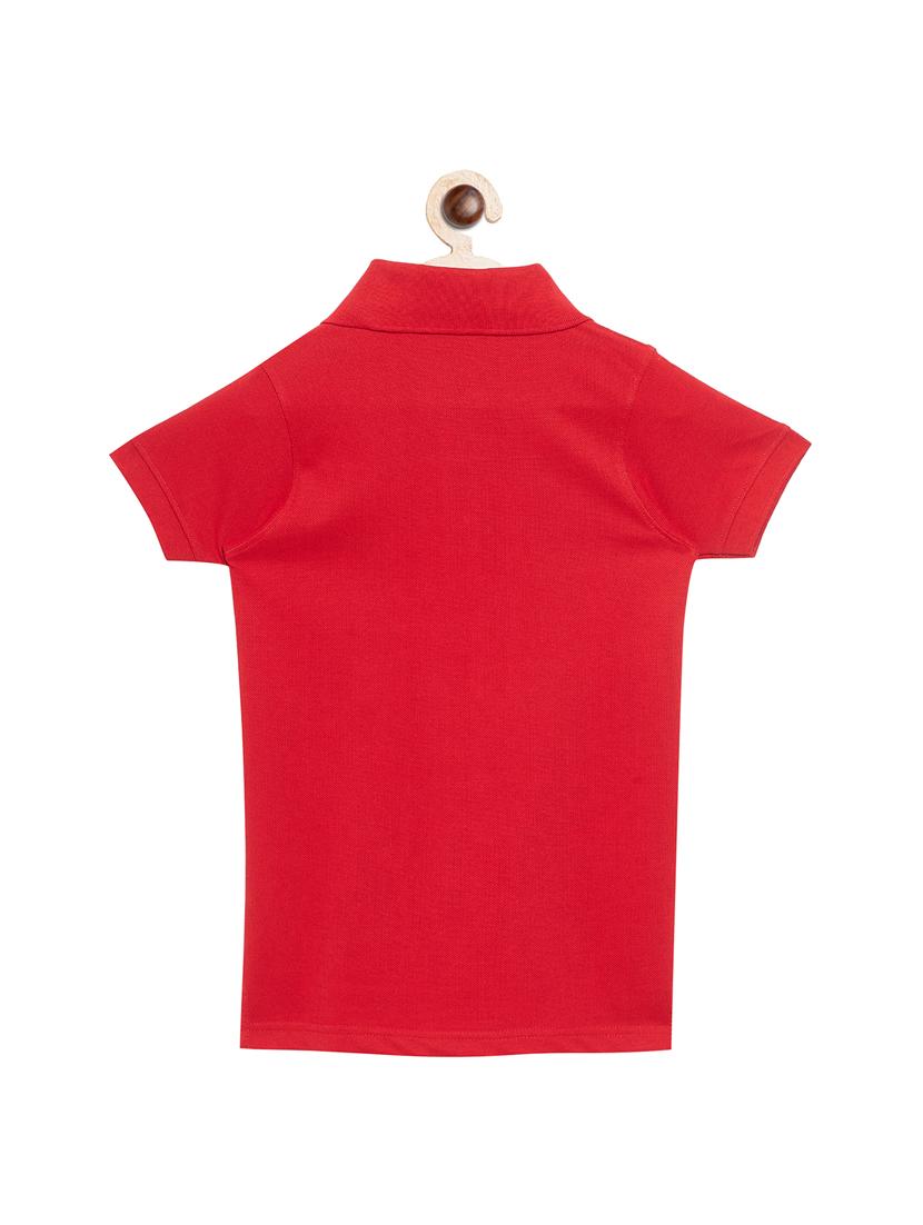 red cotton t-shirt - 16301541 - Zoom Image - 2