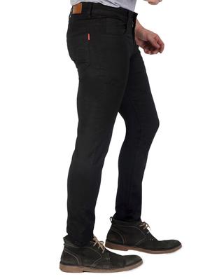 black denim plain jeans - 16301818 - Standard Image - 2