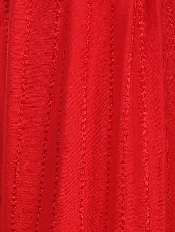 solid embroidered palazzo - 16302787 - Zoom Image - 5