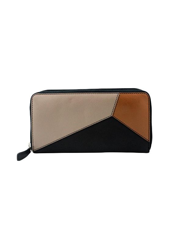 black leather wallet - 16302820 - Zoom Image - 2