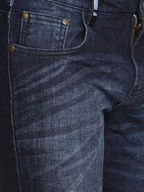 blue denim heavy washed jeans - 16302822 - Zoom Image - 5
