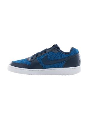 blue fabric lace up sneakers - 16303646 - Standard Image - 2