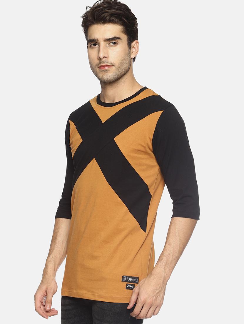 brown cut and sew tshirt - 16303686 - Zoom Image - 2