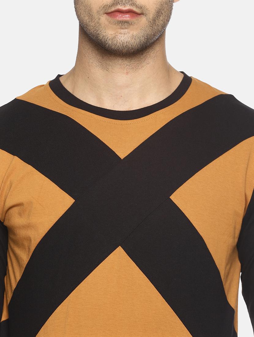 brown cut and sew tshirt - 16303686 - Zoom Image - 5
