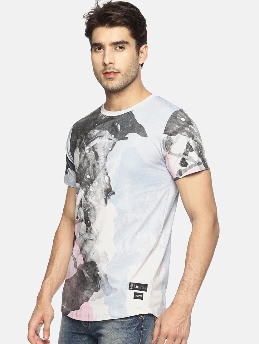 multicolor all over print tshirt - 16303688 - Zoom Image - 2