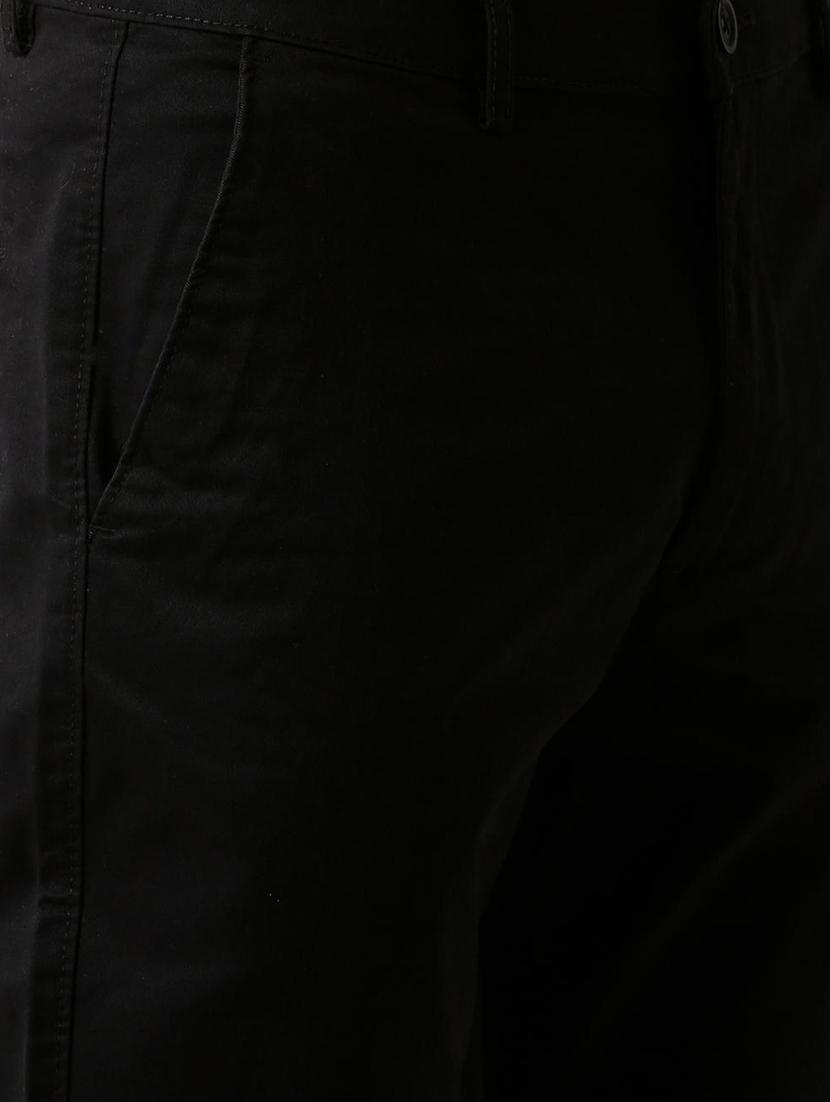 black slim fit casual chinos - 16303853 - Zoom Image - 5