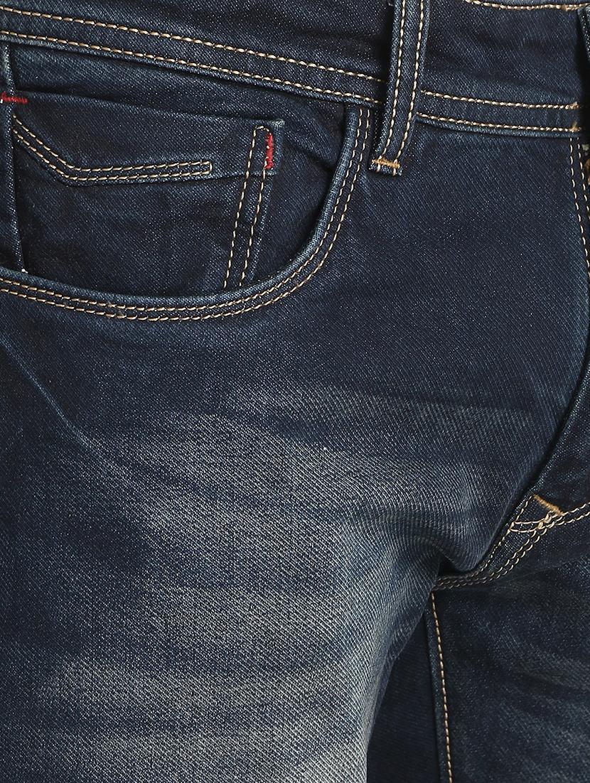 blue heavy washed jeans - 16304618 - Zoom Image - 5